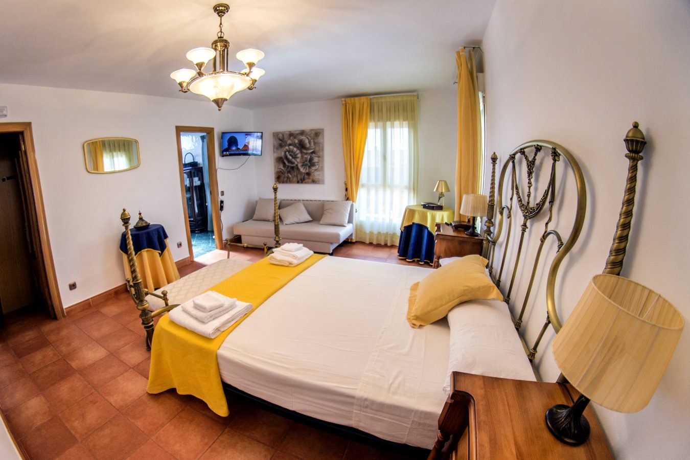 Un dormitorio de Casa Nardo